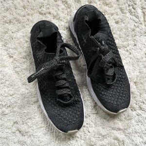 NoBull Women's Allday Knit black gray sneaker trainer size 7 shoe